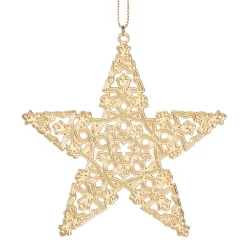 2024 Star and Snowflake Ornament Set