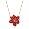 Amaryllis Pendant Necklace