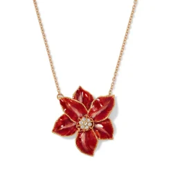 Amaryllis Pendant Necklace