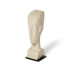 Amedeo Modigliani: Medium Stone Tête Sculpture