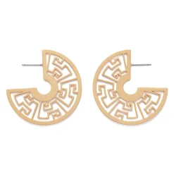 Ancient Fretwork Earrings