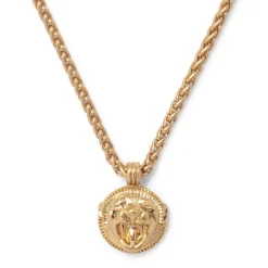 Ancient Lion Pendant Necklace
