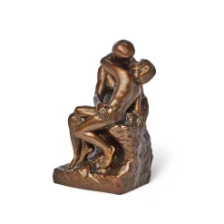 Auguste Rodin: The Kiss Bronze-Toned Sculpture