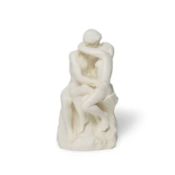 Auguste Rodin: The Kiss Medium White Sculpture