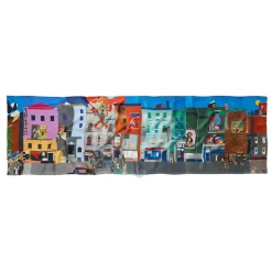 Bearden The Block Oblong Silk Scarf