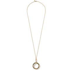 Bohemian Dragon Magnifier Pendant Necklace