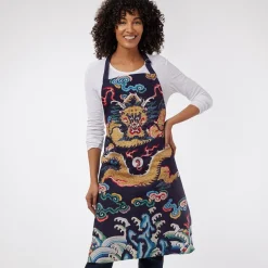Chinese Dragon Rank Badge Apron