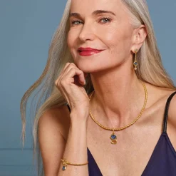 Cypriot Twist Triple-Drop Earrings