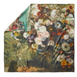 Degas Impressions Double-Sided Square Silk Scarf