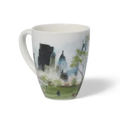 Dehn Spring in Central Park Covered Mug with Tea Infuser