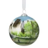 Dehn Spring in Central Park Hand-Painted Glass Ornament