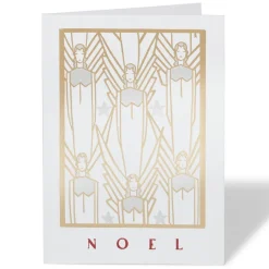 Drevenstedt: Noel Fine Holiday Cards with Lined Envelopes and Foil Seals
