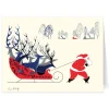 Earle: Santa and Deer Holiday Cards