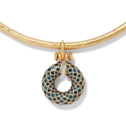 Egyptian Feather Collar Necklace