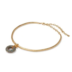 Egyptian Feather Collar Necklace