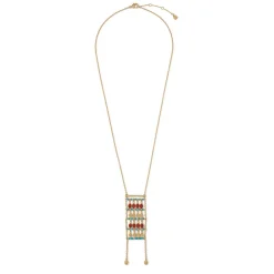 Egyptian Nefer Amulet Ladder Pendant Necklace