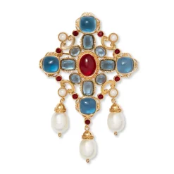 Ellen Jeweled Brooch