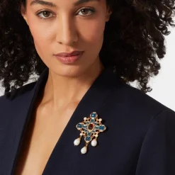 Ellen Jeweled Brooch