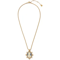 European Cameo Pendant Necklace