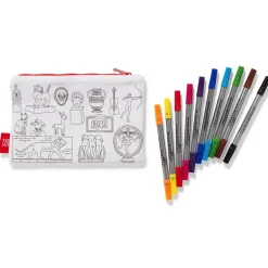 Favorite Galleries of The Met Color & Learn Washable Kids' Pencil Case