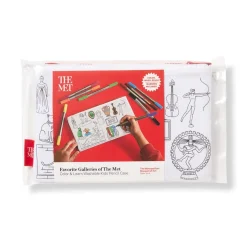 Favorite Galleries of The Met Color & Learn Washable Kids' Pencil Case