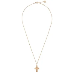 Filipino Pearl Cross Pendant Necklace
