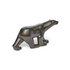 François Pompon: Polar Bear Small Black Sculpture