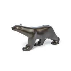 François Pompon: Polar Bear Small Black Sculpture