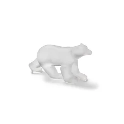 François Pompon: Polar Bear Small Clear Sculpture