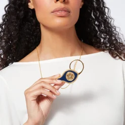 French Loupe Magnifier Pendant Necklace