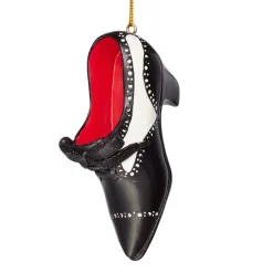 Heeled Spectator Shoe Ornament