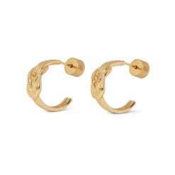 Herakles Knot Hoop Earrings