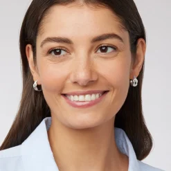 Herakles Knot Hoop Earrings