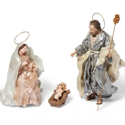Italian Crèche Holy Family Figurine Set