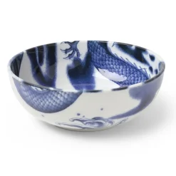 Japanese Dragon Serving Bowl