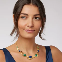 Japanese Imari Collar Necklace