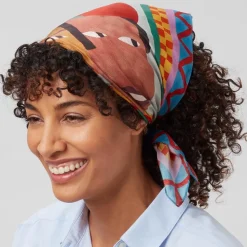 Johnson Three Children Silk Neckerchief