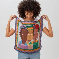 Johnson Three Children Silk Neckerchief