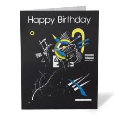 Kandinsky Small Worlds Happy Birthday Cards