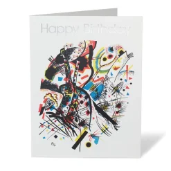 Kandinsky Small Worlds Happy Birthday Cards