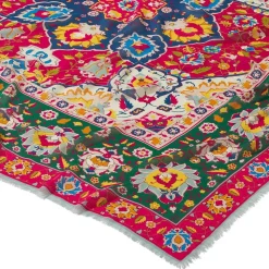 Kashan Carpet Square Scarf