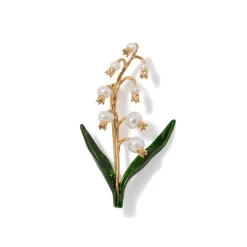 Lily-of-the-Valley Brooch