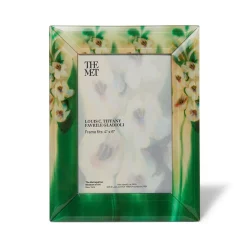 Louis C. Tiffany Gladioli Rectangular Glass Frame