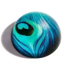 Louis C. Tiffany Peacock Feather Paperweight