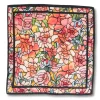 Louis C. Tiffany Peonies Silk Neckerchief