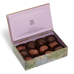 Louis Sherry Monet Water Lilies 12-Piece Chocolate Tin