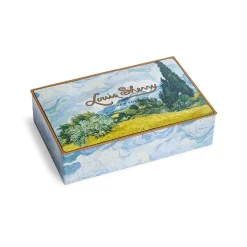 Louis Sherry Van Gogh Wheat Field with Cypresses 12-Piece Chocolate Tin