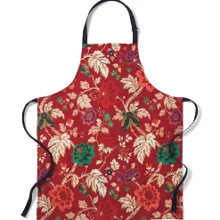 Lyon Floral Apron and Tea Towel Set