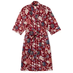 Lyon Floral Cotton Women's Robe
