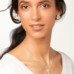 Magnolia Pendant Necklace